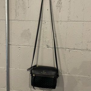Kate Spade black & gold purse
